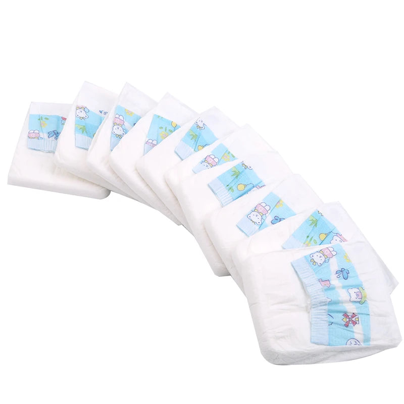 Disposable Dog Diapers — Absorbent, Quick-Dry & Portable (Pack of 10)