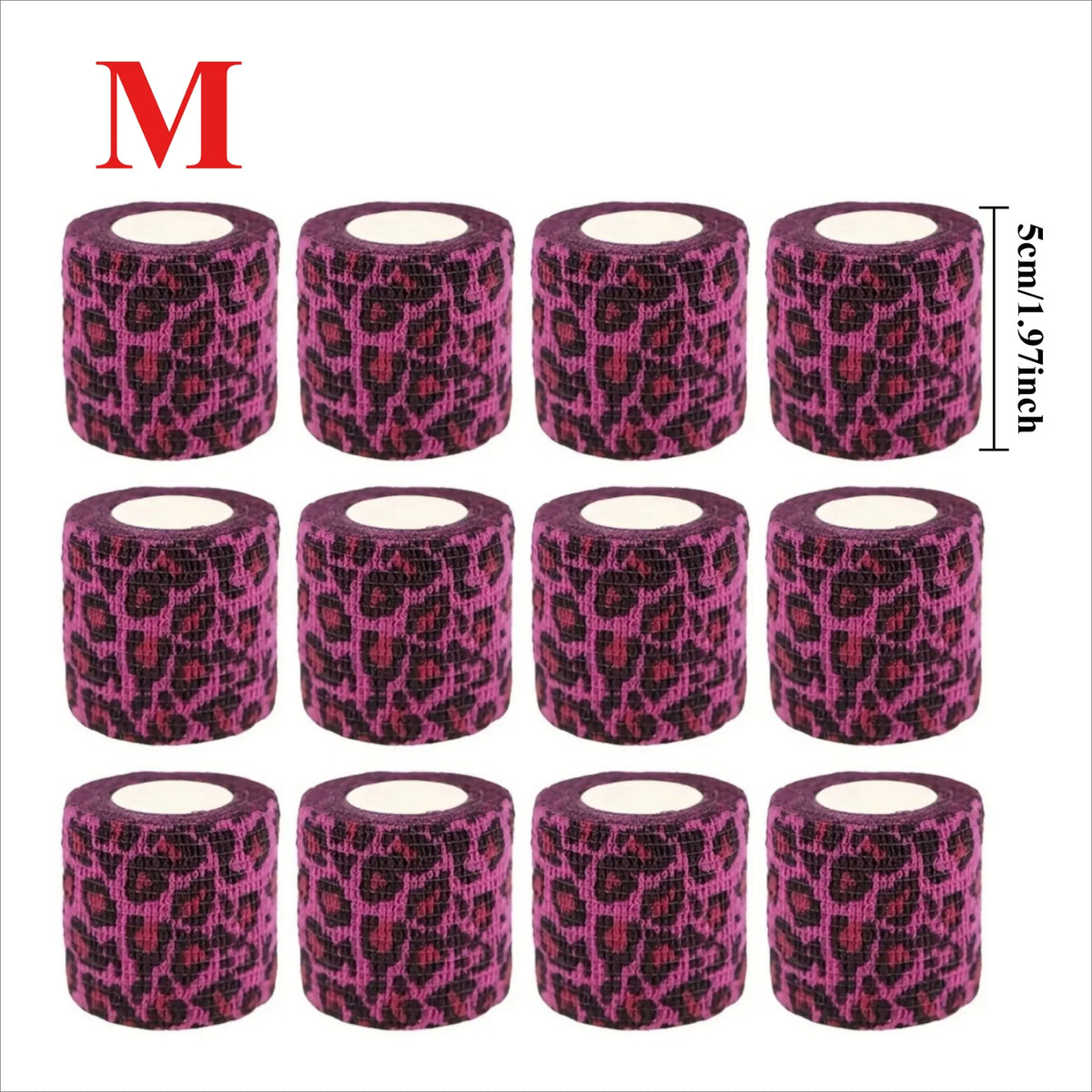 Self-Adhesive Elastic Bandage Wrap for Dogs — Colorful, Breathable & Flexible