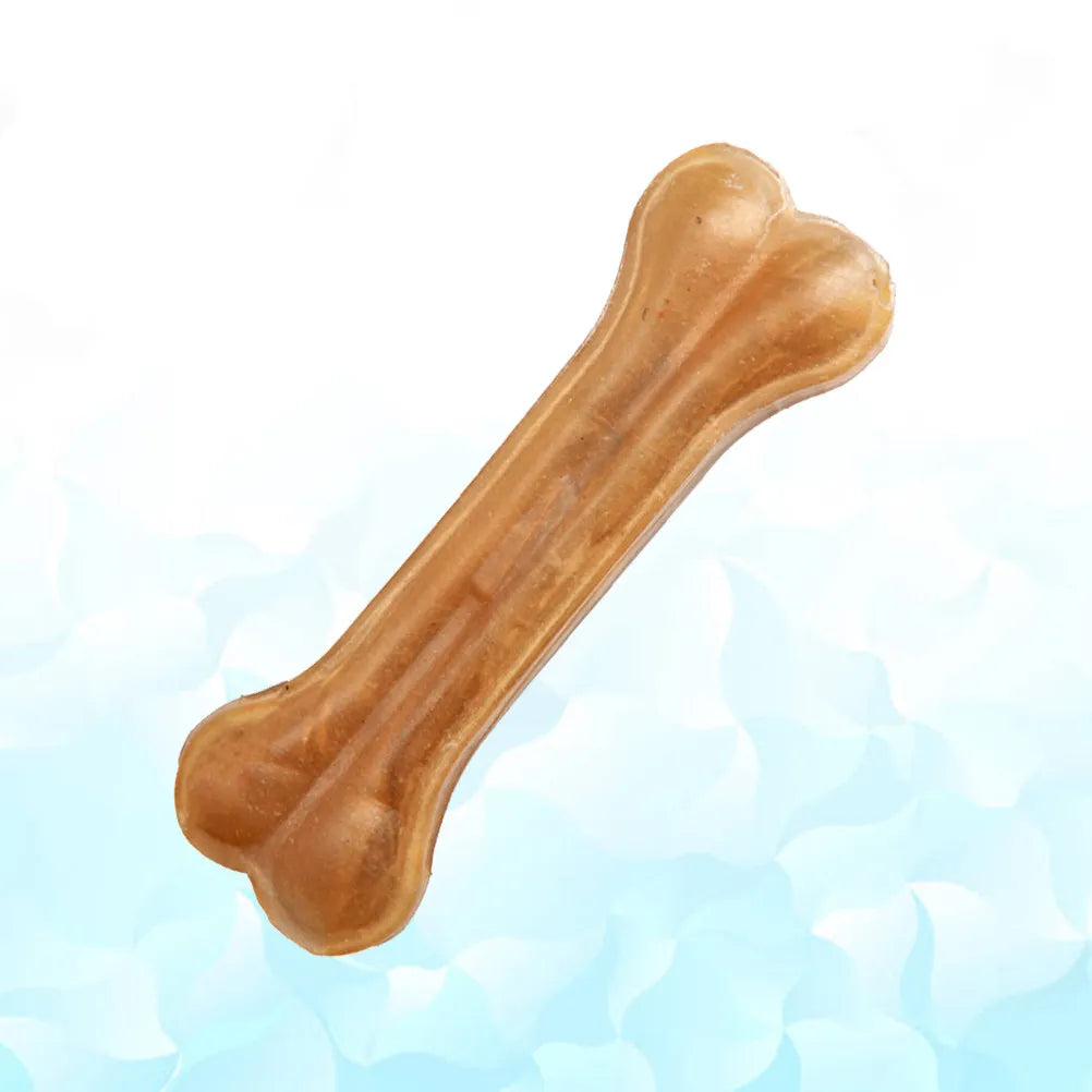 Hueso Masticable para Perros Pequeños y Cachorros - Cuero Crudo, Limpieza Dental