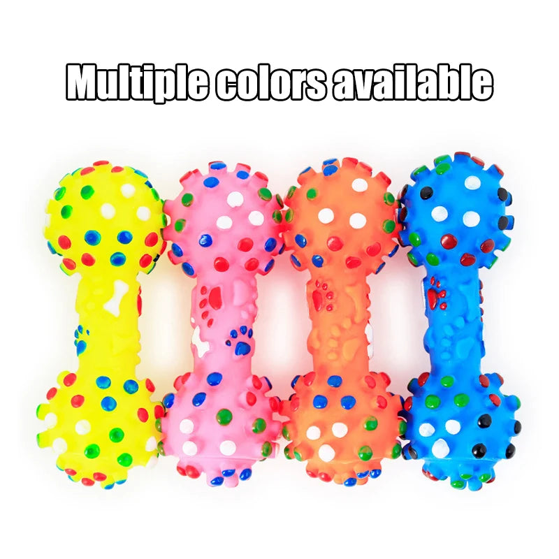 Dog Chew Toy Natural Rubber Safe and Environmentally Friendly Flexible Bite Resistant Cleans Teeth