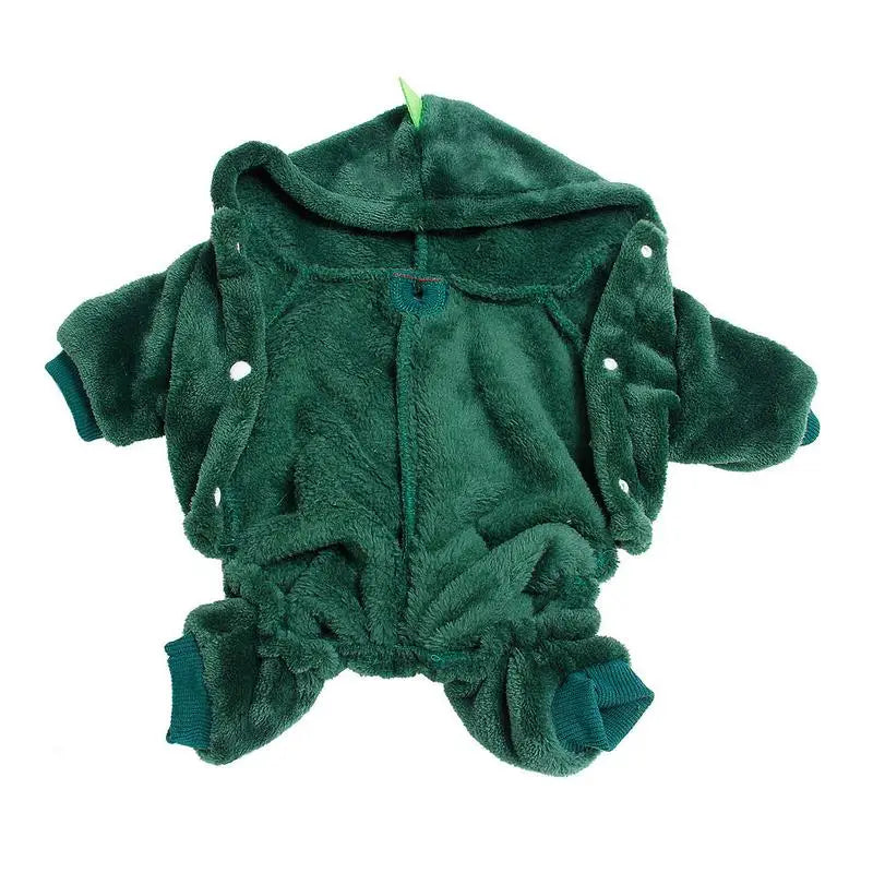 Dinosaur Hoodie for Dogs & Cats – Soft, Warm & Adorable