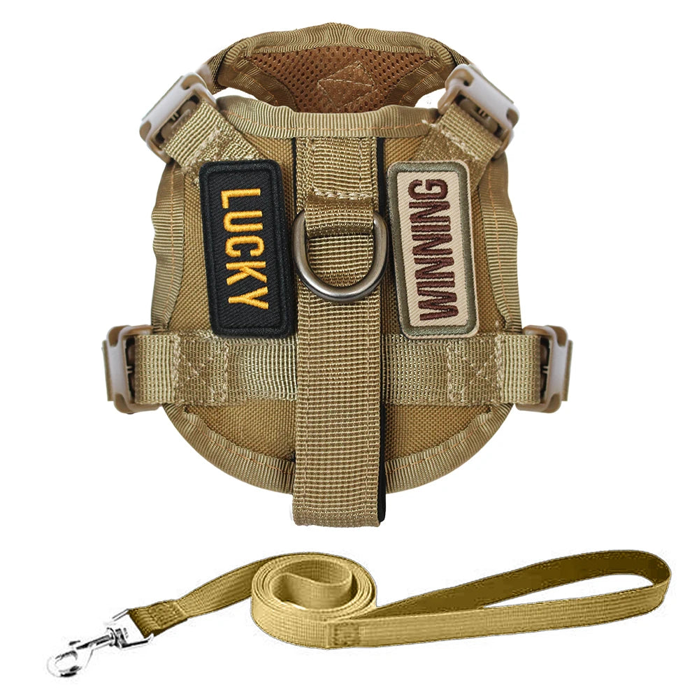 Cat & Dog Harness and Leash Set — Escape-Proof, Reflective & Adjustable