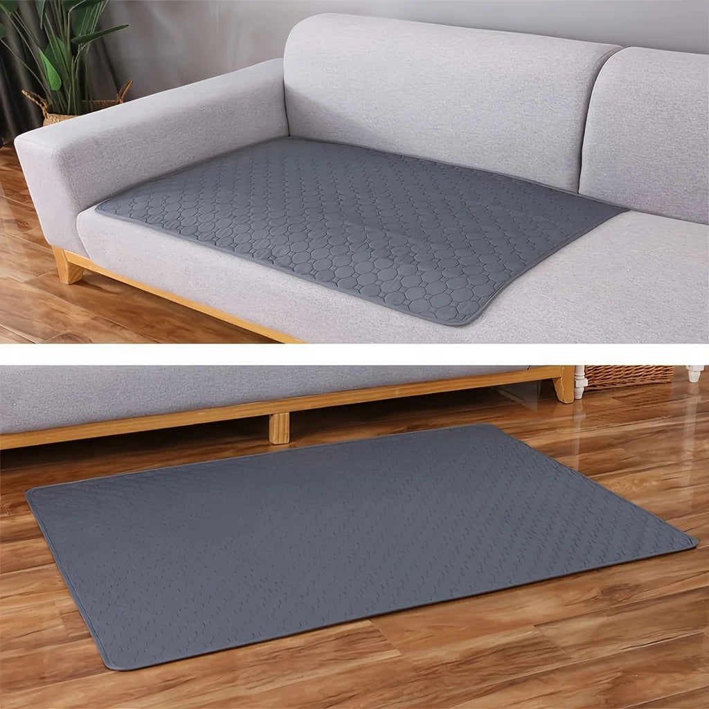 Reusable Waterproof Pet Mat for Dogs & Cats – Absorbent & Washable