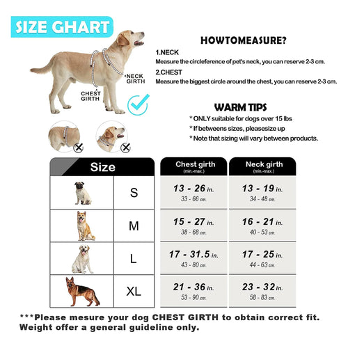 Arnés Sin Jalón para Perros – Chaleco Acolchado Ajustable con Asa de Control