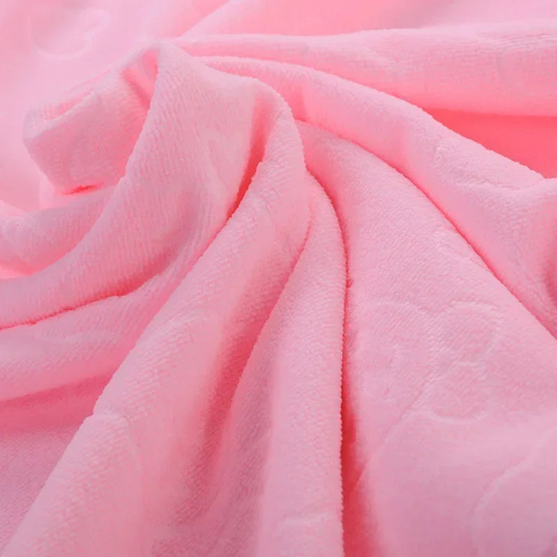 Pet Bath Towel for Dogs and Cats – Absorbent Quick-Dry Microfiber