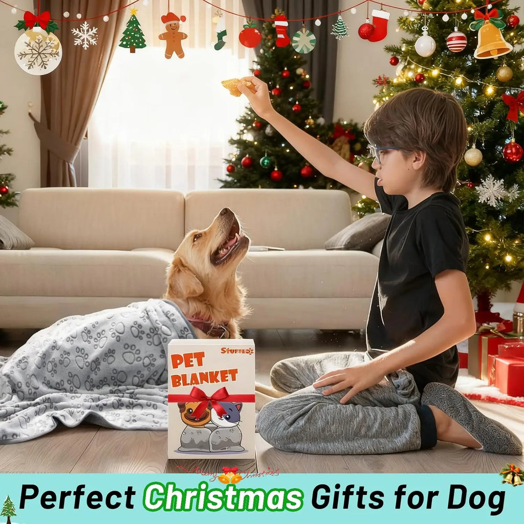 Premium Soft Pet Blanket for Dogs & Cats – Washable & Cozy