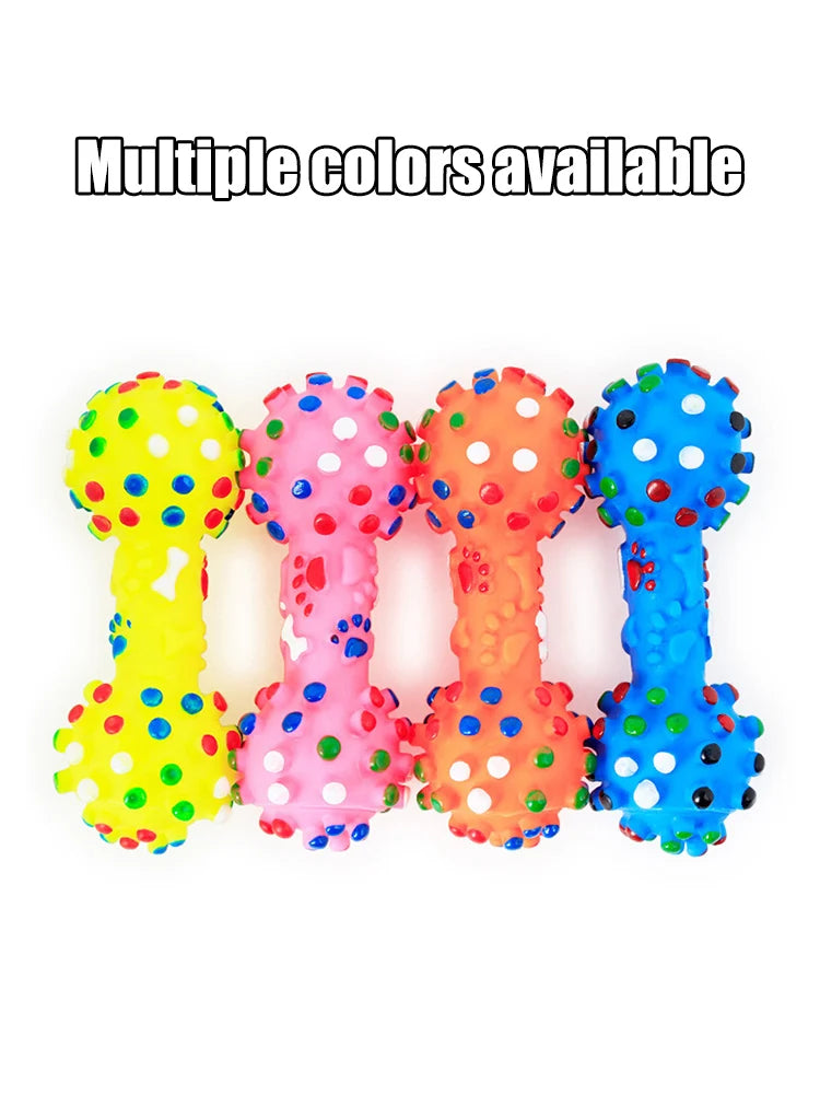 Dog Chew Toy Natural Rubber Safe and Environmentally Friendly Flexible Bite Resistant Cleans Teeth