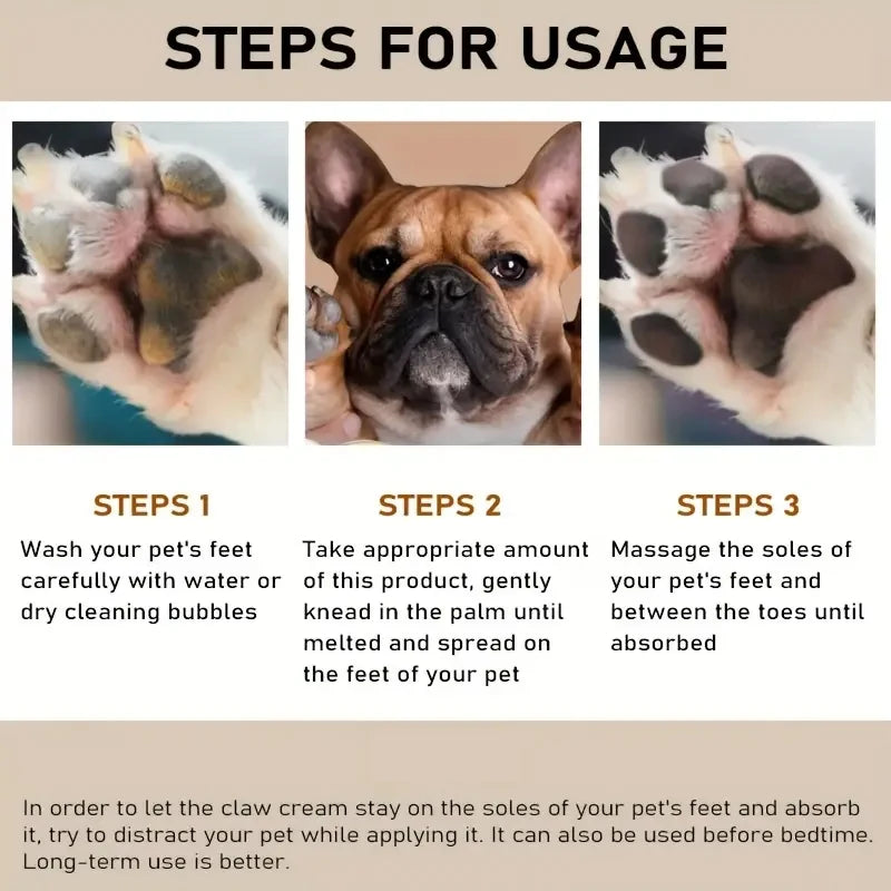 Paw & Nose Balm for Dogs & Cats — Moisturizing, Repairing & Protective (45g)