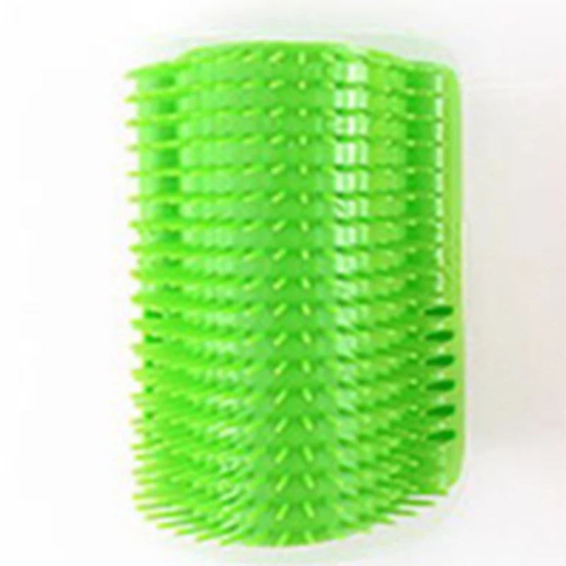 Corner Cat Scratcher & Massager – Self-Grooming Brush