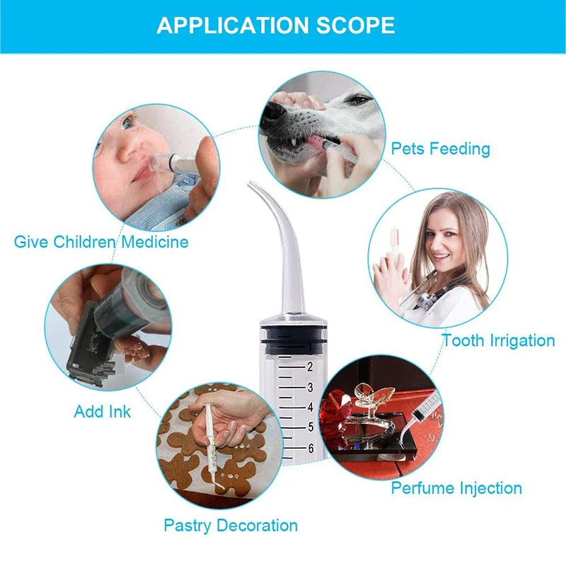 12ml Feeding Syringes for Small Pets — Dogs, Cats & Puppies
