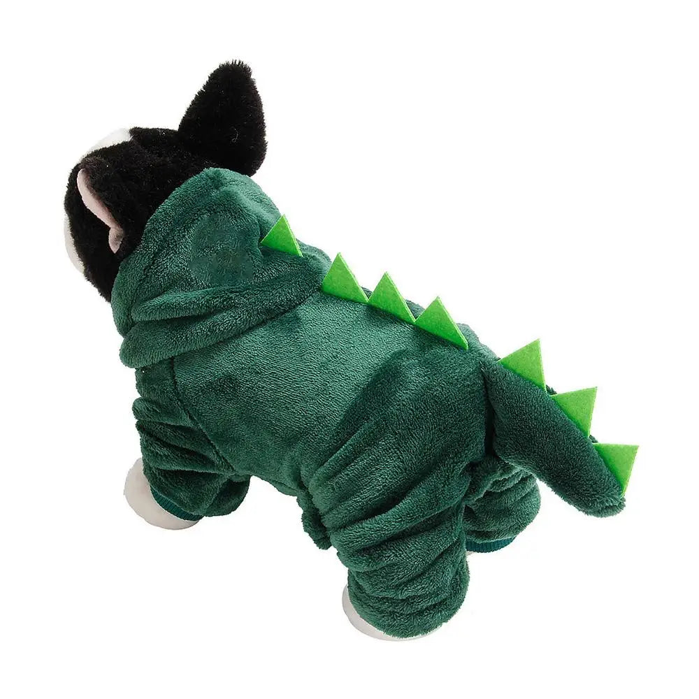 Dinosaur Hoodie for Dogs & Cats – Soft, Warm & Adorable