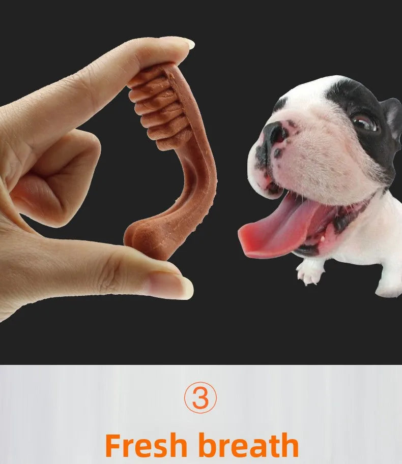 Dog Dental Chew Sticks - Beef Flavor, Dental Cleaning & Training