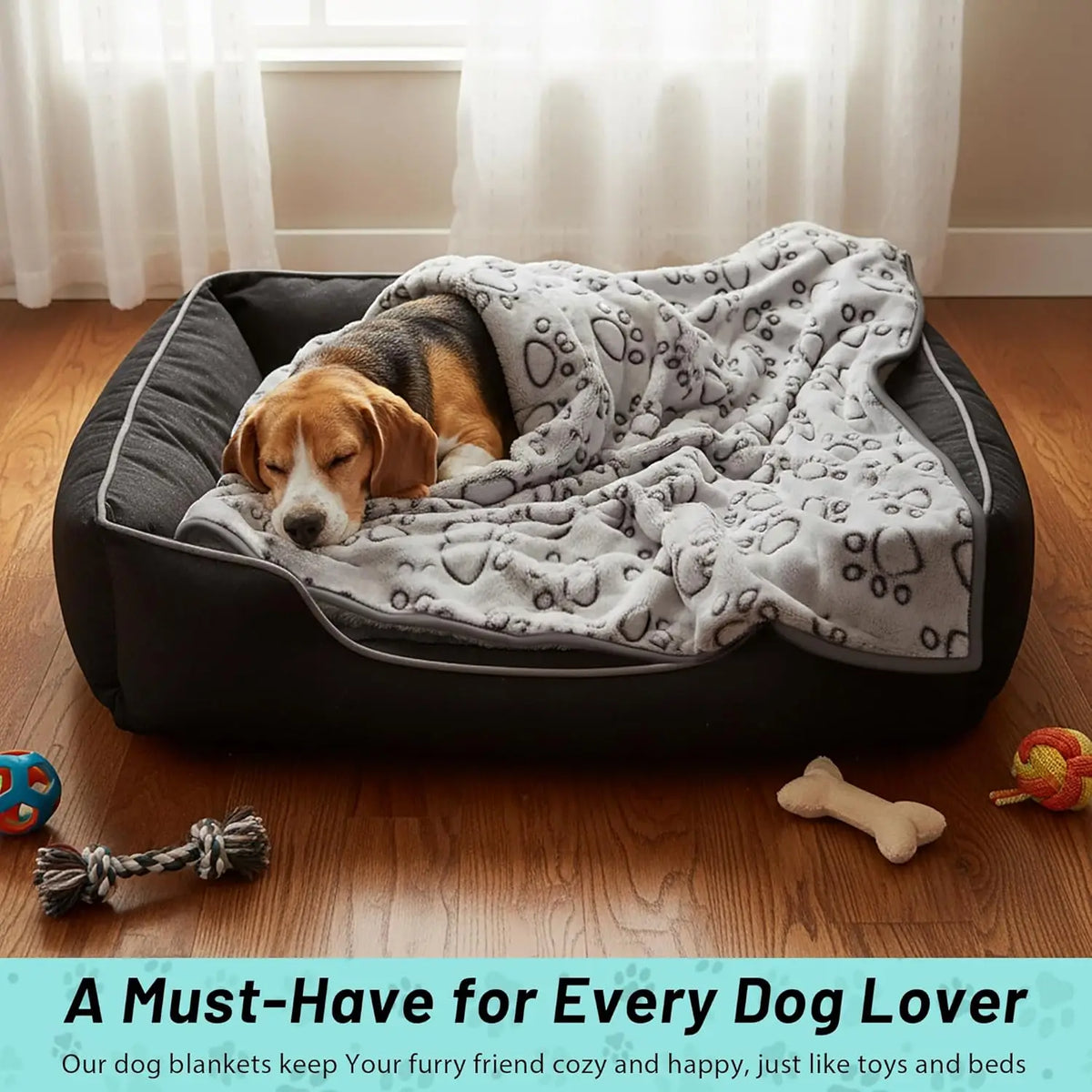 Premium Soft Pet Blanket for Dogs & Cats – Washable & Cozy
