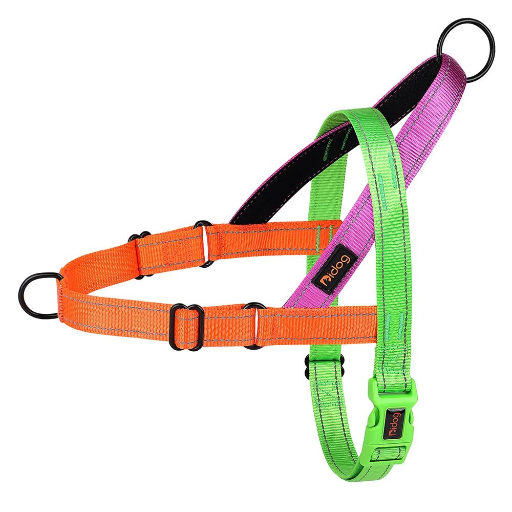 Reflective No-Pull Dog Harness — Padded, Adjustable & Durable