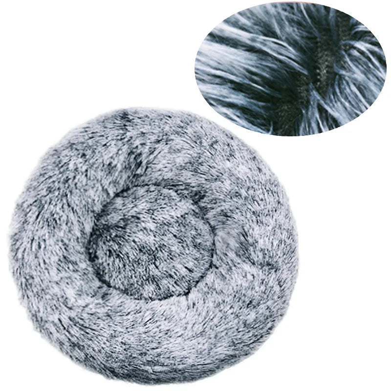 Luxury Round Pet Bed for Dogs & Cats – Ultra Soft & Warm