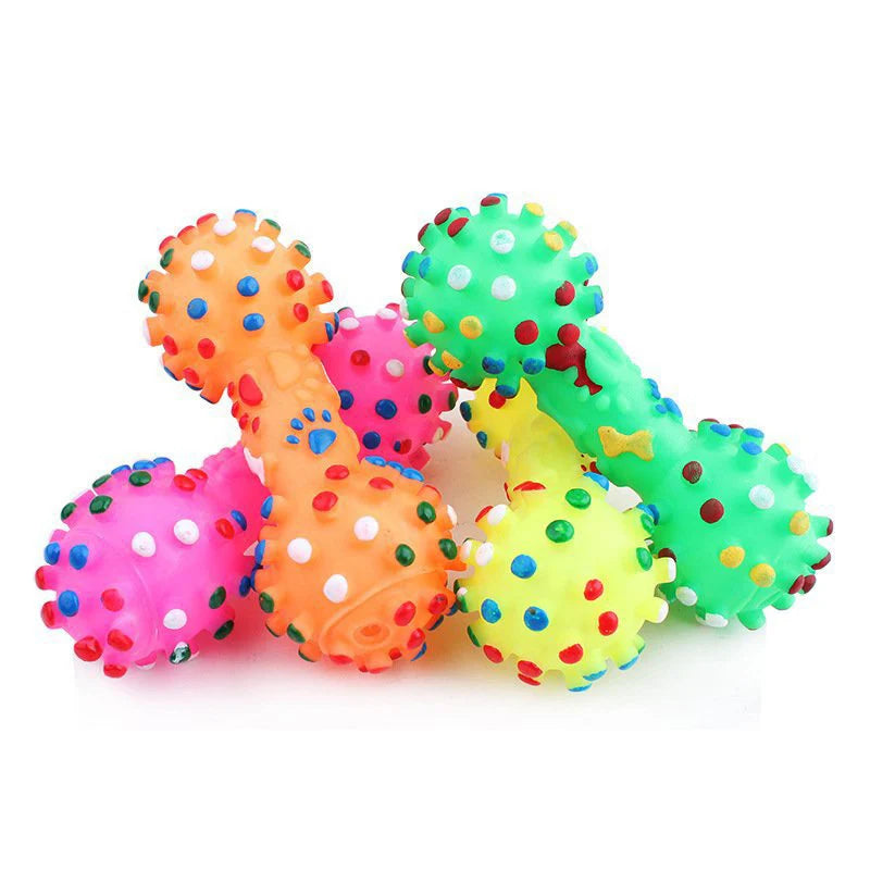 Dog Chew Toy Natural Rubber Safe and Environmentally Friendly Flexible Bite Resistant Cleans Teeth