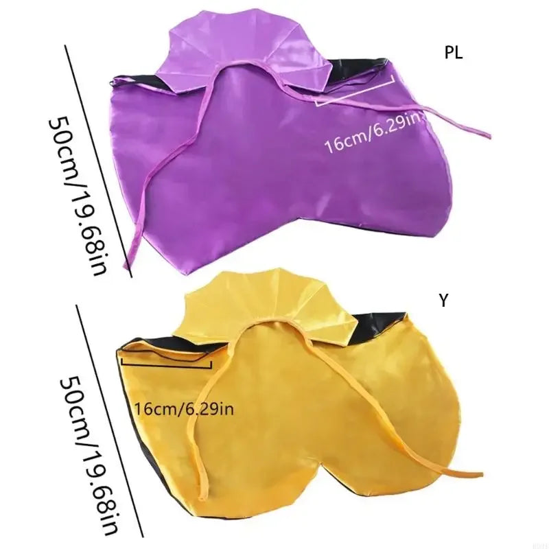 Halloween Cape for Dogs and Cats – Cosplay Costume with Lace-Up Design