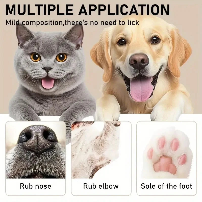 Paw & Nose Balm for Dogs & Cats — Moisturizing, Repairing & Protective (45g)