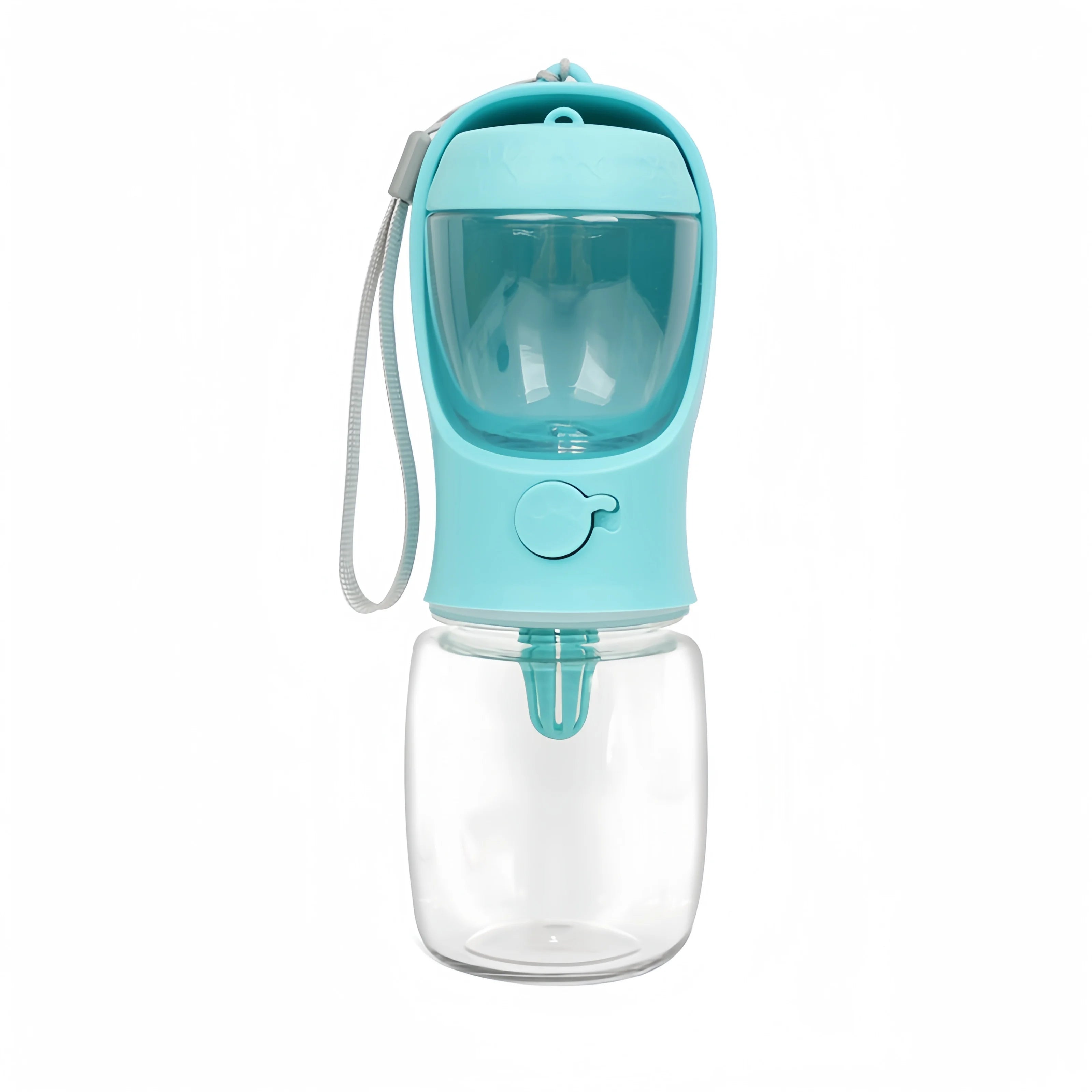 2-in-1 Portable Water Bottle with Food Storage for Dogs & Cats – Travel & Walks