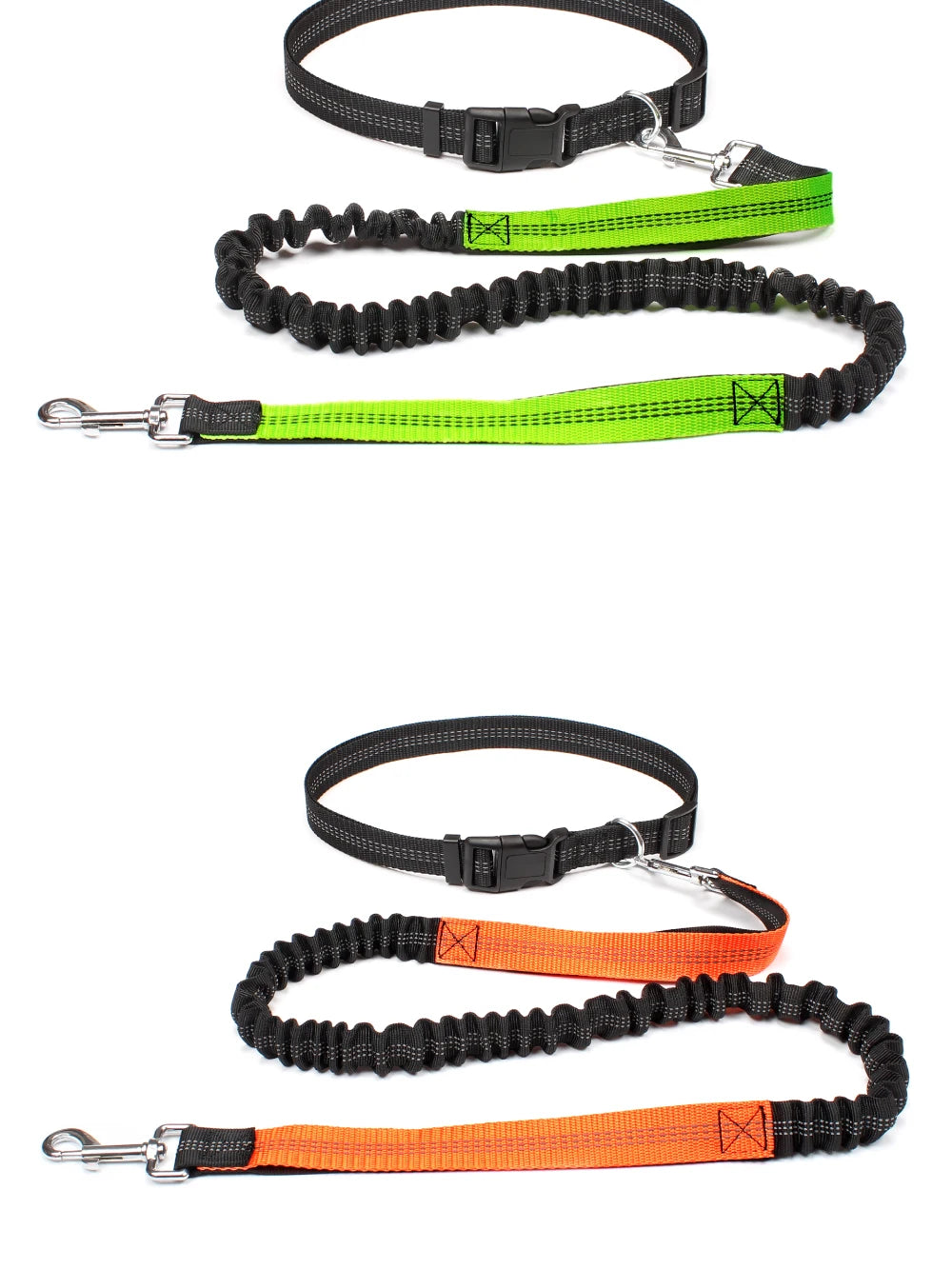 Hands-Free Dog Leash — Adjustable, Reflective & Comfortable for Running & Walking