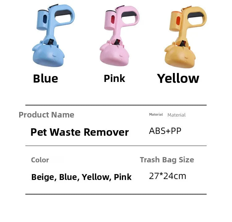 Portable Dog Poop Scooper – Eco-Friendly & Hygienic
