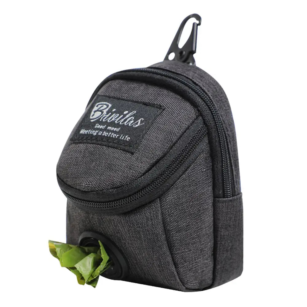 Multifunction Dog Treat Pouch & Waste Bag Dispenser – Portable Training Bag for Walks