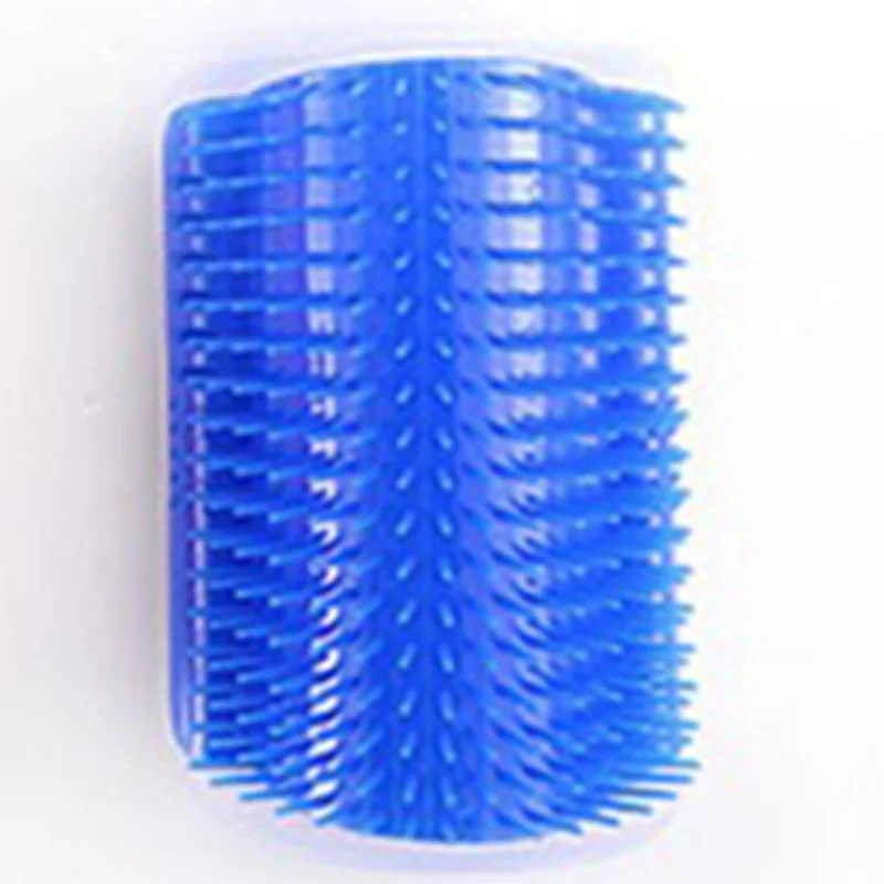 Corner Cat Scratcher & Massager – Self-Grooming Brush