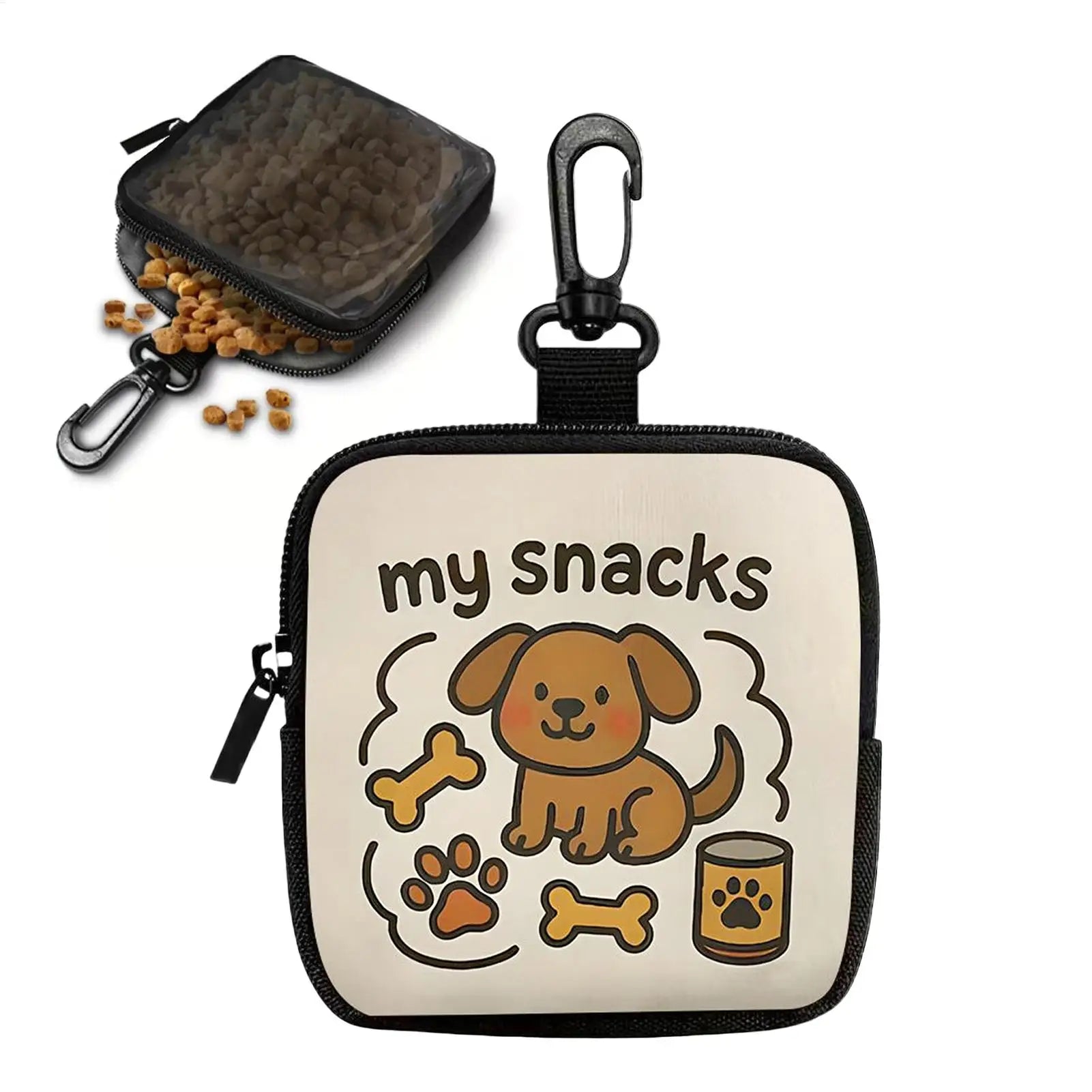 Dog Treat Training Pouch – Multi-Purpose Snack Dispenser for Walks, Hiking & Outdoor Training