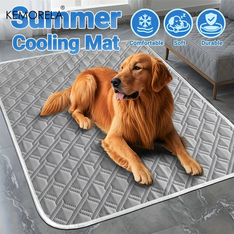 Cooling Mat for Dogs & Cats – Non-Slip & Hand Washable