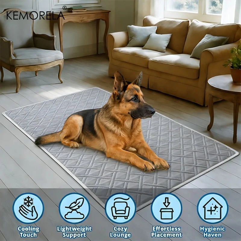 Cooling Mat for Dogs & Cats – Non-Slip & Hand Washable