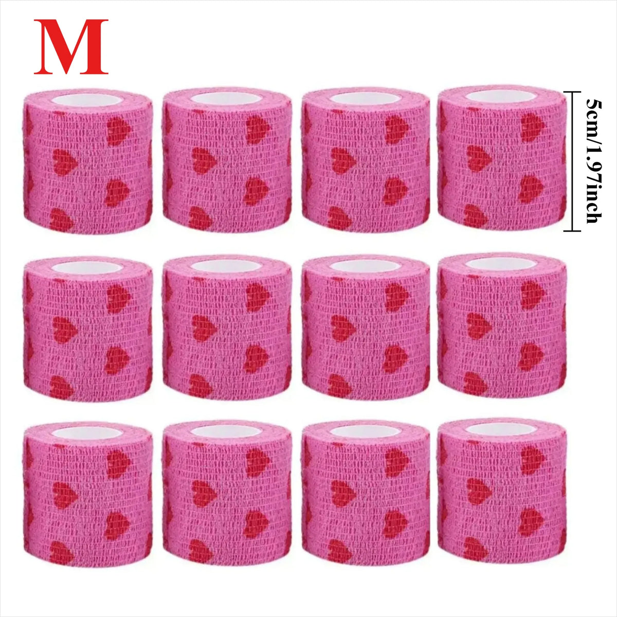 Self-Adhesive Elastic Bandage Wrap for Dogs — Colorful, Breathable & Flexible