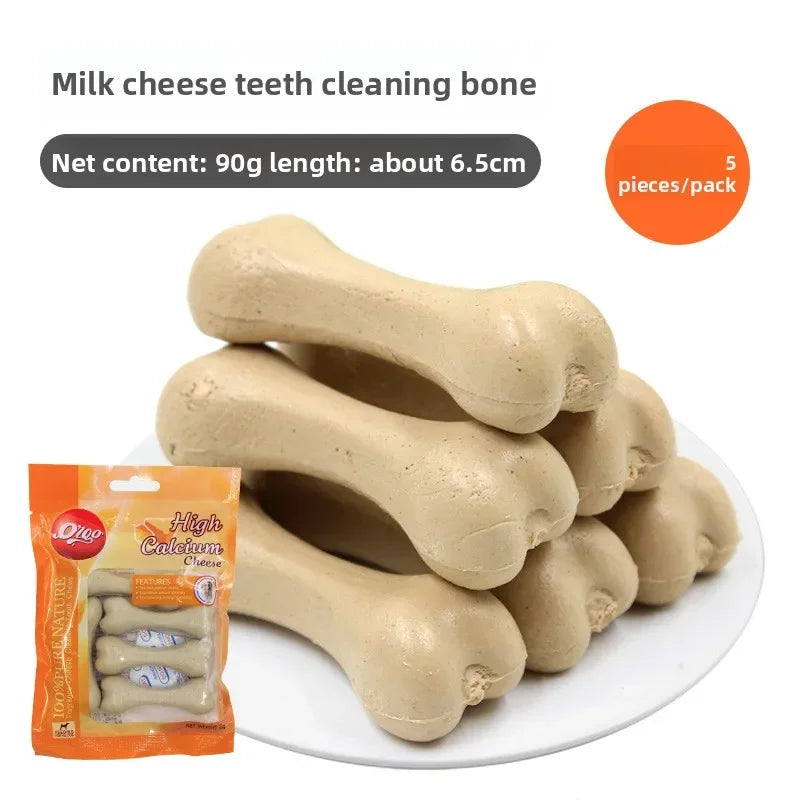 Dog Dental Chew Sticks - Beef Flavor, Dental Cleaning & Training