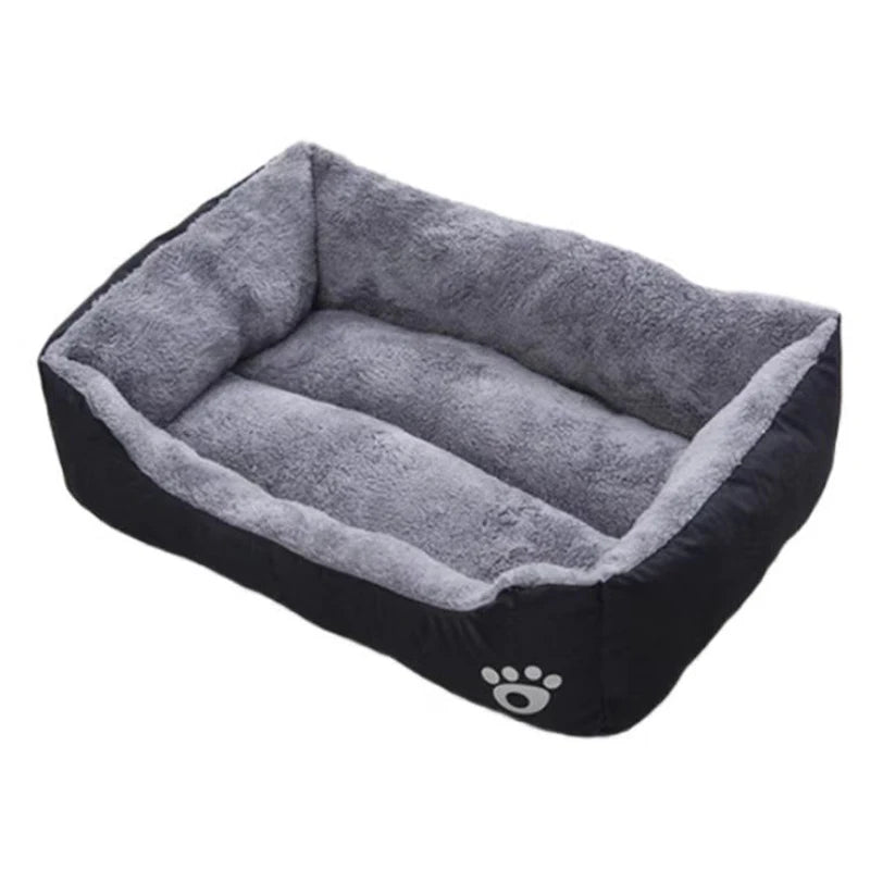 Plush Dog Bed – Non-Slip & Bite-Resistant