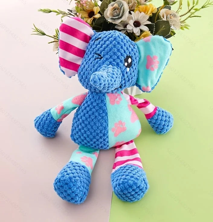 Juguete de Peluche con Sonido para Perros y Gatos - Animales Lindos, Interactivo