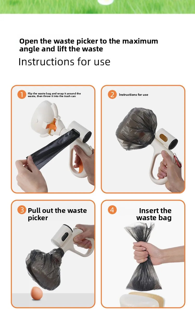 Portable Dog Poop Scooper – Eco-Friendly & Hygienic