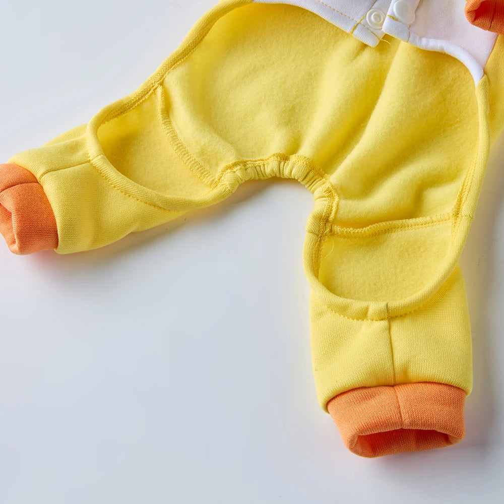 Yellow Chick Costume for Dogs – Halloween and Christmas Outfit