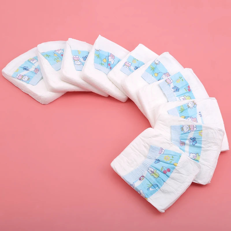 Disposable Dog Diapers — Absorbent, Quick-Dry & Portable (Pack of 10)