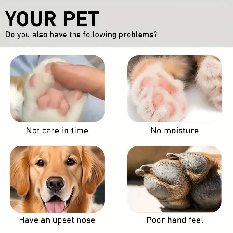 Paw & Nose Balm for Dogs & Cats — Moisturizing, Repairing & Protective (45g)