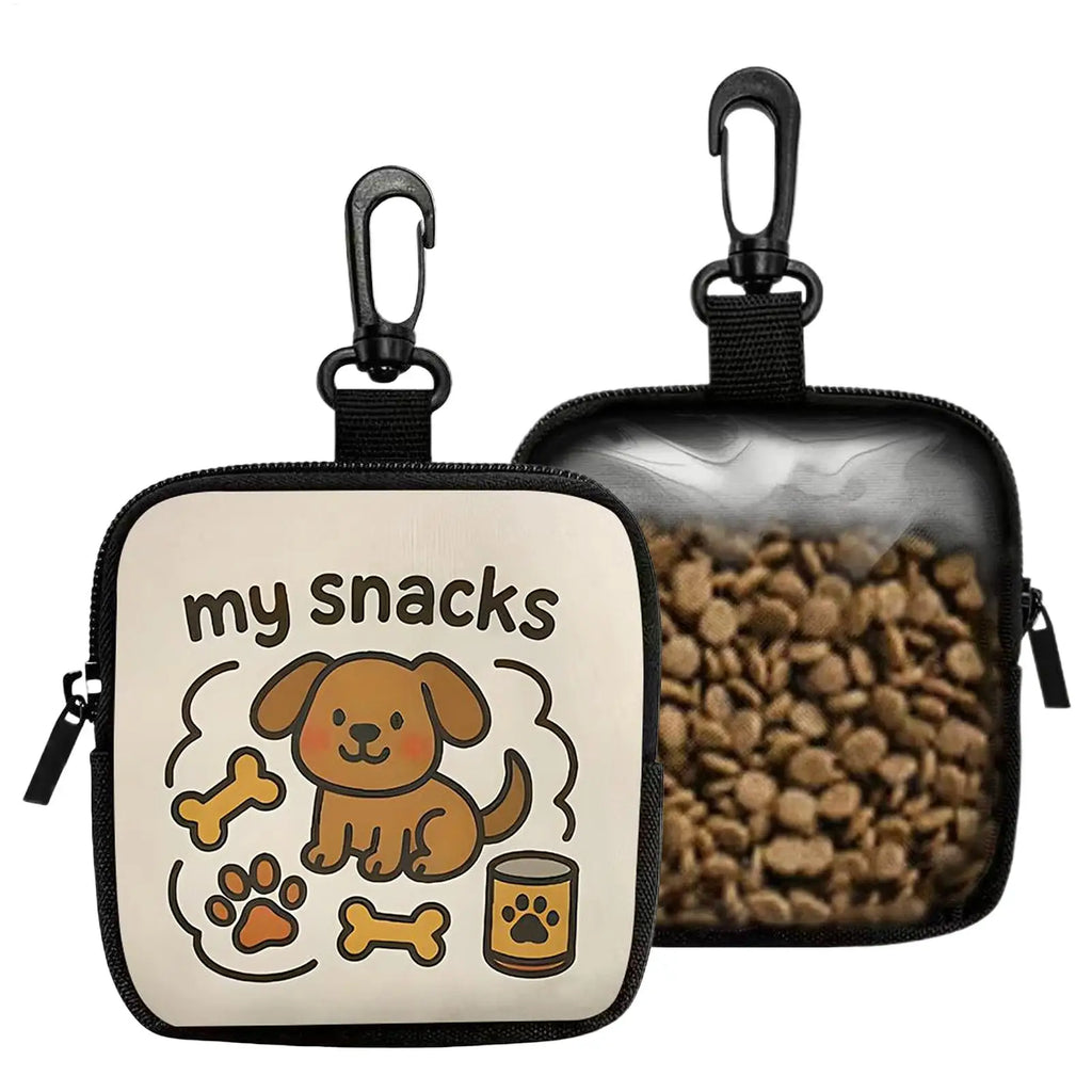 Dog Treat Training Pouch – Multi-Purpose Snack Dispenser for Walks, Hiking & Outdoor Training