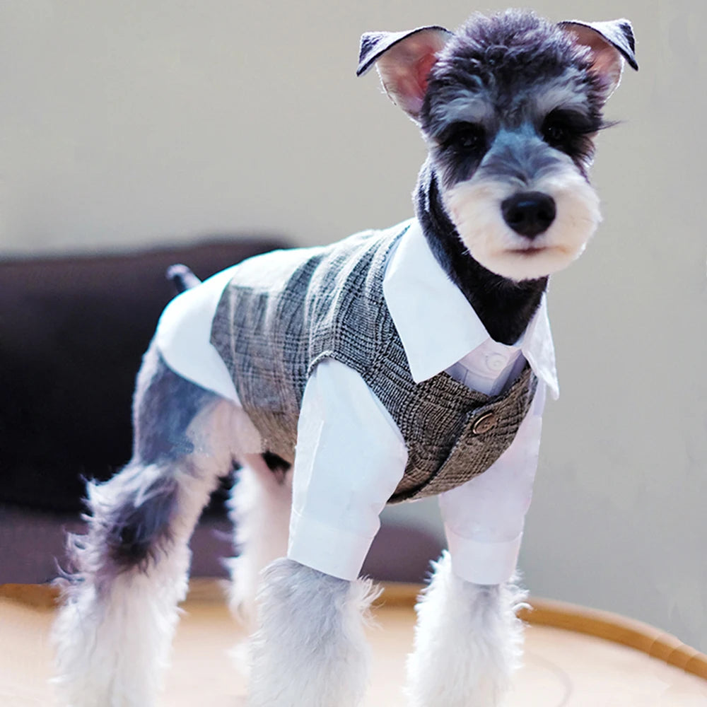 Knight Suit for Dogs and Cats – Jacket and Vest for Weddings and Parties