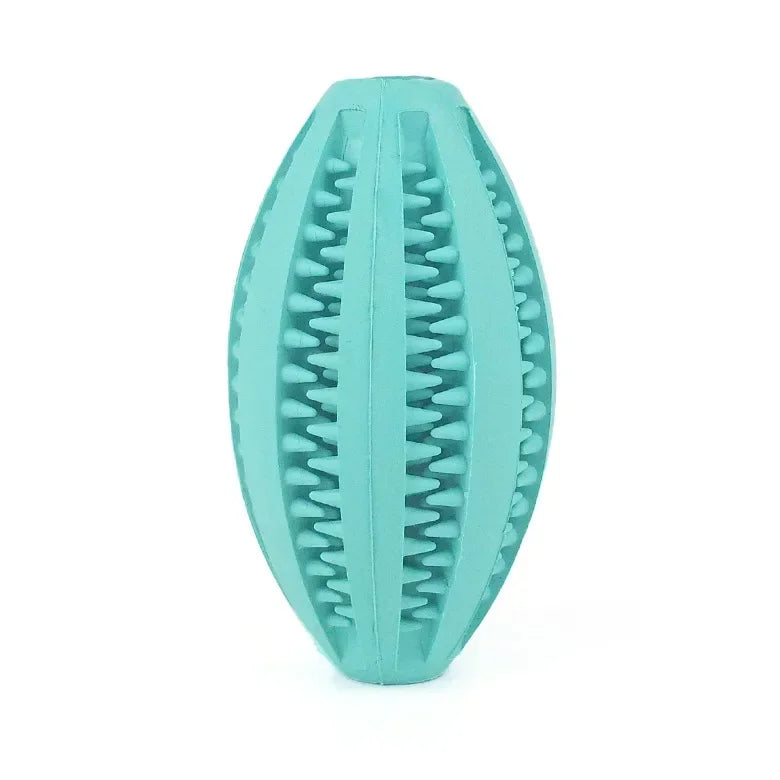 Rubber Chew Ball for Dogs – Dental Cleaning & Treat Dispenser – Medium to Large