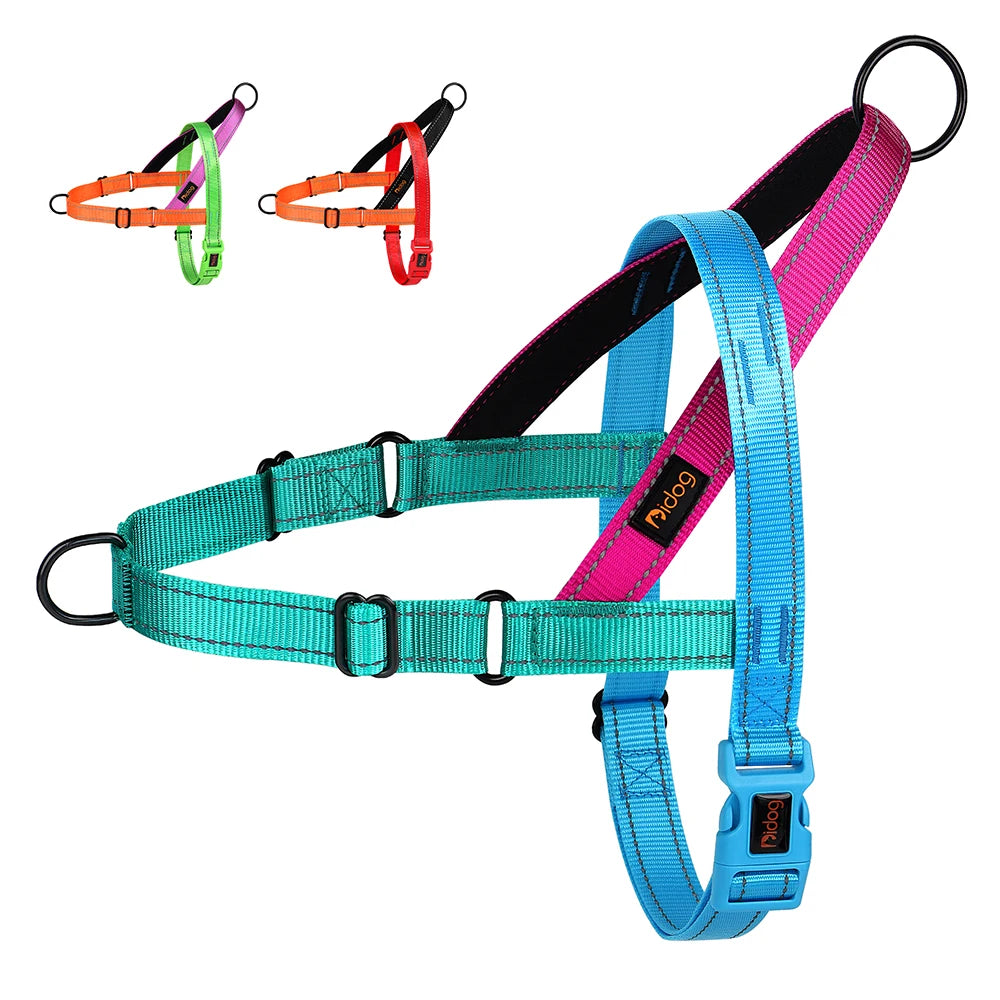 Reflective No-Pull Dog Harness — Padded, Adjustable & Durable