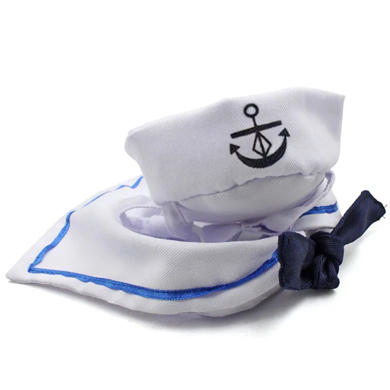 Sailor Costume for Cats and Dogs – Naval Jacket for Halloween and Christmas