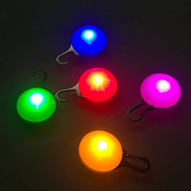 USB Rechargeable LED Dog Collar Pendant — Night Safety Light