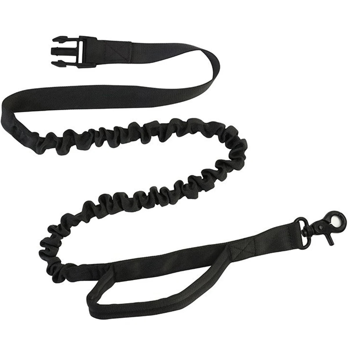 Hands-Free Dog Leash with Waist Bag — Reflective, Elastic, for Running & Walking
