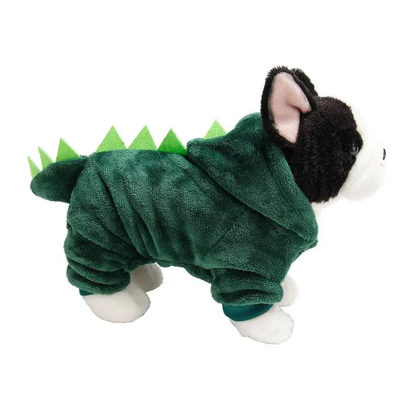 Dinosaur Hoodie for Dogs & Cats – Soft, Warm & Adorable