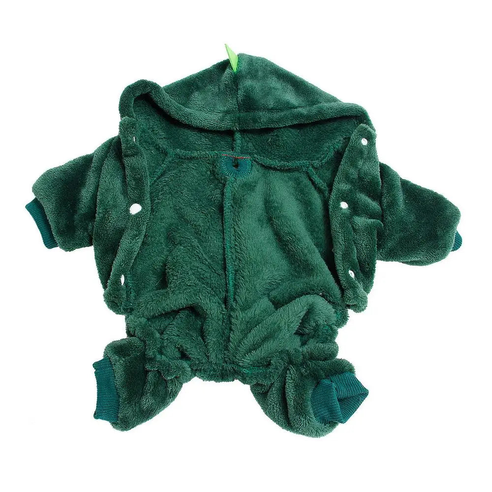 Dinosaur Hoodie for Dogs & Cats – Soft, Warm & Adorable