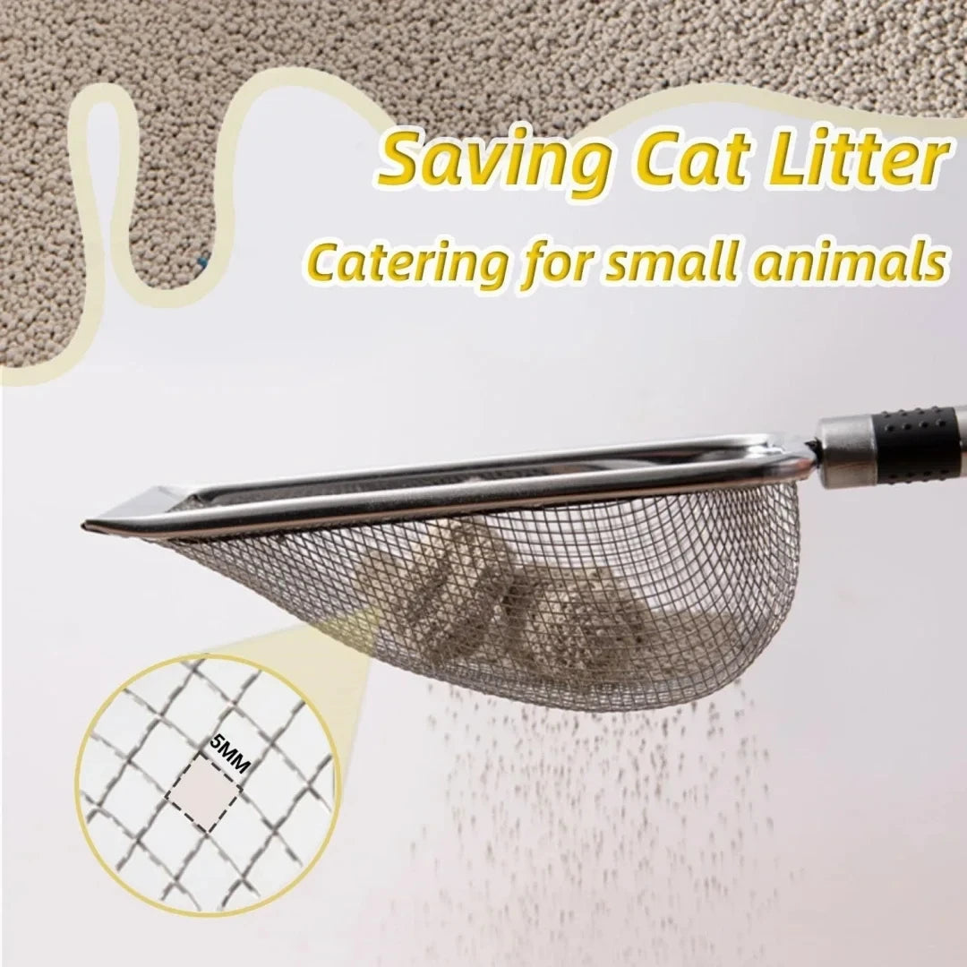 Stainless Steel Cat Litter Scoop – Durable, Rust-Proof & Easy to Clean