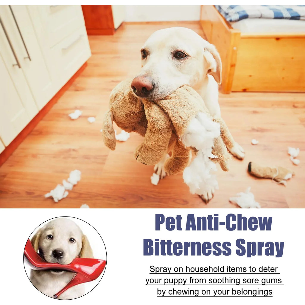 Bitter Spray for Dogs & Cats – Anti-Chew & Scratch Deterrent, 50ml