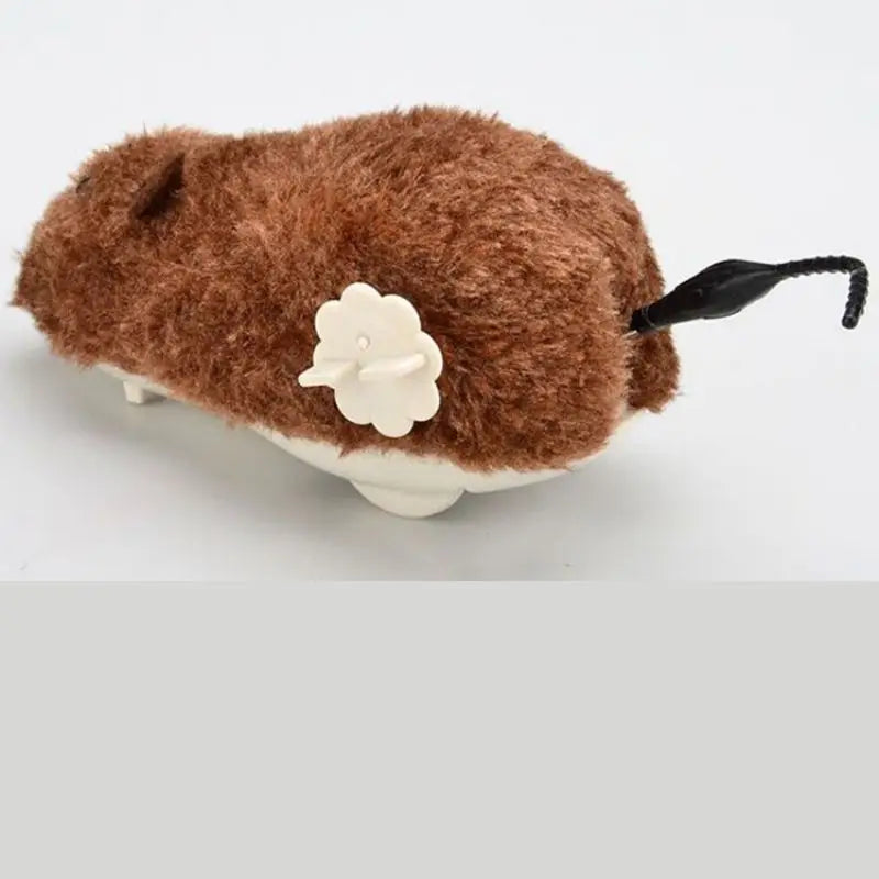 Wind-Up Mouse Cat Toy – Realistic Plush That Runs on Its Own – No Batteries Needed